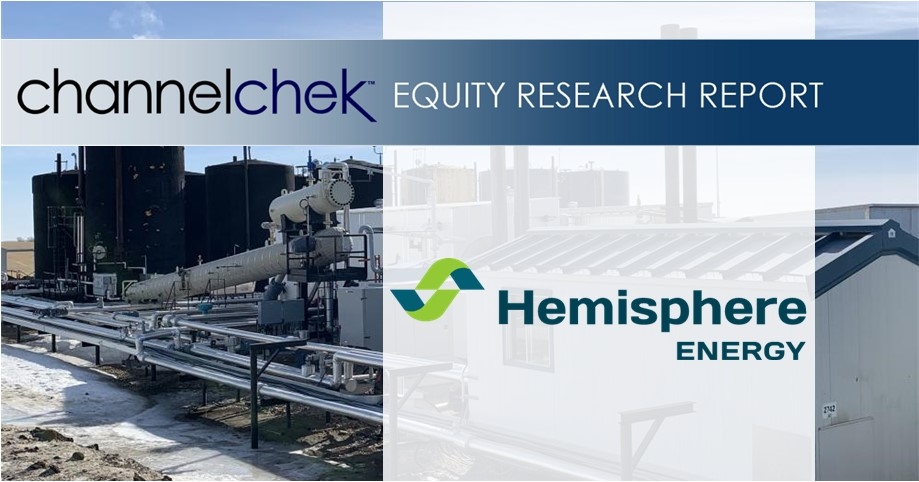 Hemisphere Energy (HMENF) – Third Quarter Results In Line with Expectations