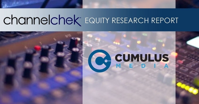 Cumulus Media (CMLS) – Reaches For Its Pill Box