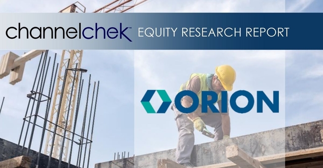 Orion Group Holdings (ORN) – Meeting New Management