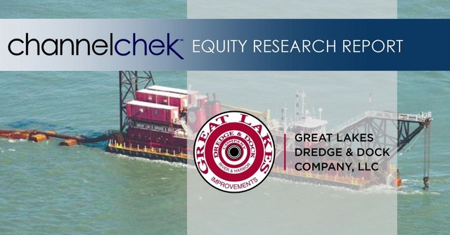 Great Lakes Dredge & Dock (GLDD) – Fleet Renewal Program Moving Forward